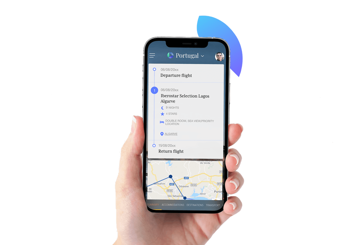 Travel App Interface